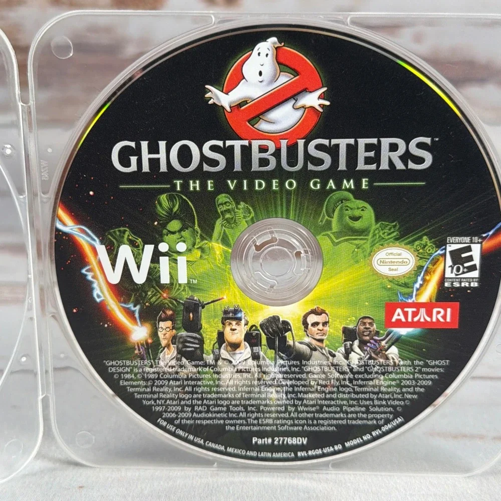 Ghostbusters The Video Game Wii Disc Only Resurfaced